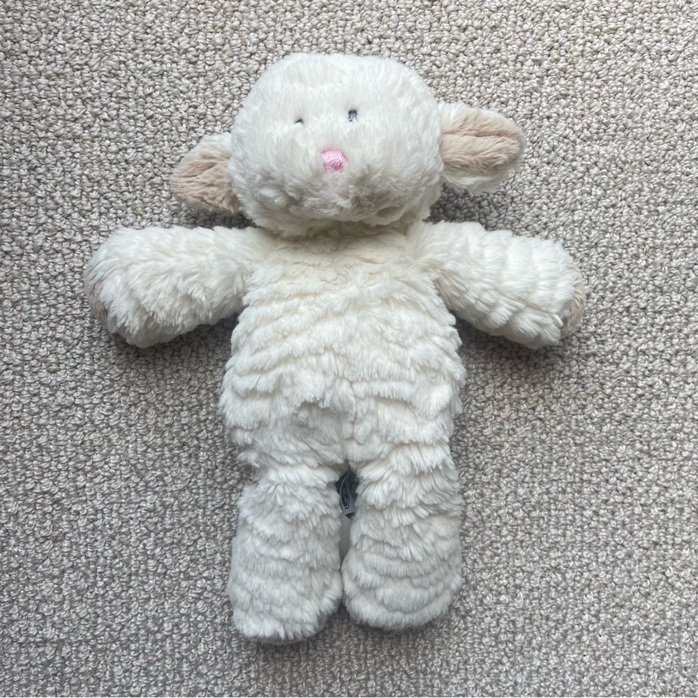 Mary Meyer Cream Marshmallow Lamb Sheep Plush 10" Stuffed Animal Soft Small